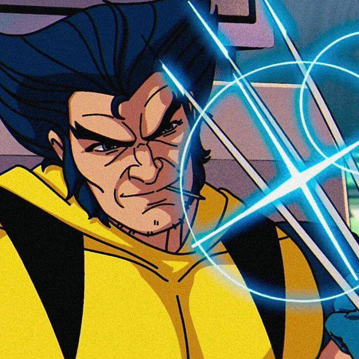 a picture of wolverine, from the x-men universe.