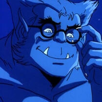 a picture of beast, from the x-men.