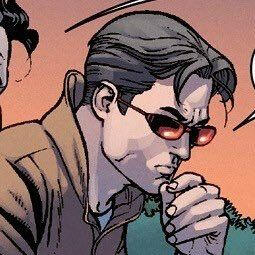 a picture of scott summers (cyclops), from the x-men universe.